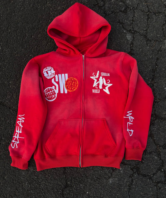 Red SDRM Hoodie